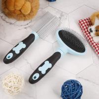 Kit de cepillo y peine para el cuidado de perros, cepillo y peine de doble cara para mascotas (Azul) - details 3
