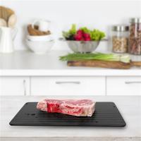 Placa De Descongelación Rápida De Aleación De Aluminio Para Alimentos Frutas Carne Herramienta De Cocina Thaw Master Rectangular - details 2