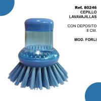 CEPILLO DE LIMPIEZA MULTIUSOS BIKAIN MODELO FORLI DE 8 CMS. CON DEPOSITO PARA DETERGENTE LIQUIDO - details 0