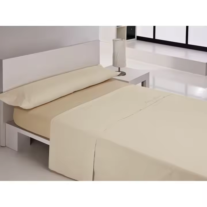 Pierre Cardin - Juego de Sábanas Pierre Cardin CORALINA FORESTA PO Beige Cama de 90 - 1