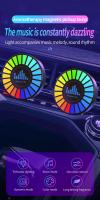 Lámpara De Aromaterapia Magnética Recargable Con Luz RGB Colorida Para Ventilador De Coche O Habitación Lámpara Ambiental De Noche Rechargeable Para Decoración De Coche Y Habitación - details 0