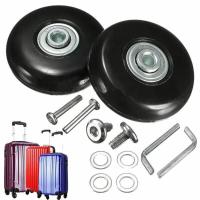 Kit De Repuesto Para Ruedas De Maleta De Viaje 2x Diámetro 40mm/50mm/60mm Accesorios De Banda De Viaje Piezas De Reparación De Ruedas De Equipaje - details 9