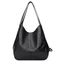 Bolso De Mano Grande De Cuero Genuino Vintage Bolso De Hombro Para Mujer Bolso Cruzado Capacidad Grande Bolsos De Mujer - details 2