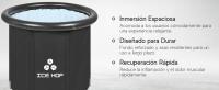 Ice Hof® Bañera Plegable Adulto tamaño extra ø80 x 80cm, Ice Bath, Bañera Hielo, Bañera Adulto Portatil, Bañera Hinchable Adulto, Cold Plunge, Ice Tub, Bañera Inflable Adulto - details 4