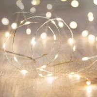 Luces De Cadena LED USB 5/10/20M De Hilo Plateado Impermeable Para Decoración De Fiesta Navidad Boda Y Vacaciones - details 10