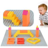4pcs Placa De Base De Bloques De Construcción Clásica Compatible Con Todas Las Marcas Tamaño 16*32 32*32 Multicolor Gris Negro Verde Para Niños De 6 a 12 Años - details 12