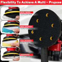 NuoDunco Maquina De Pulir Y Engrasar Pneumática De 5 Pulgadas Con Vacío Para Superficie De Coche Y Metal Uso DIY En El Hogar - details 6