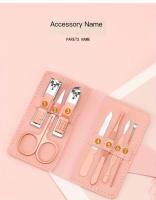 Set De Manicura Profesional 7 En 1 Tamaño Portátil Herramientas De Corte De Uñas Con Acero Inoxidable Para Regalos De Negocios - details 0