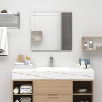 vidaXL Espejo de pared vidrio en dimensiones 60 x 40 cm/80 x 60 cm/100 x 60 cm y más | decorativo de pared para baño dormitorio recibidor moderno - details 1