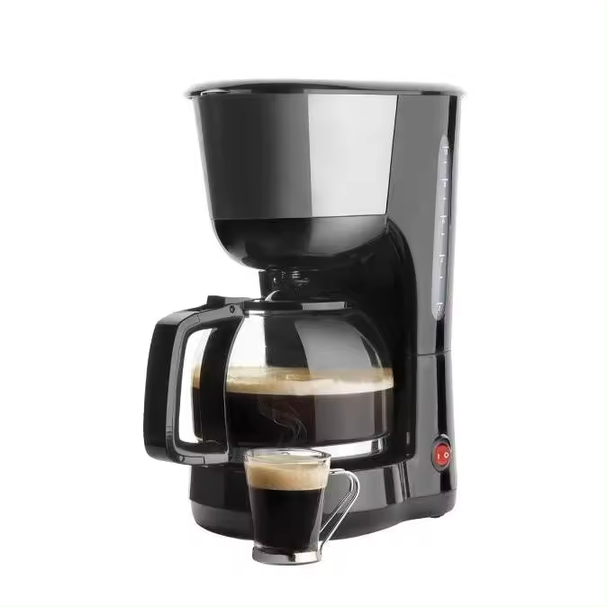 BLOOM STORE-CAFETERA AMERICANA 1.2L - 900W,Cafetera eléctrica de goteo, máquina de café doméstica, cafetera de té - 1
