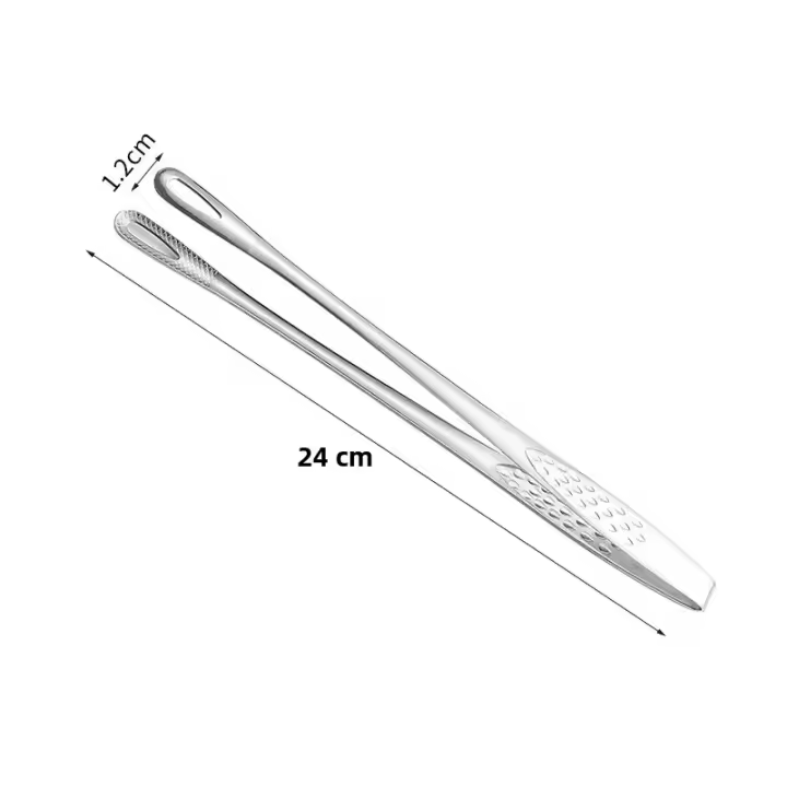 Pinzas De Barbecue De Acero Inoxidable Para Cocina Pinzas De Alimentos Para Asado Y Carne Accesorios De Cocina Pinzas De Cocinar - 1