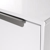 Arregui Ecoclas CR201-E Cubo de basura y reciclaje de acero de 2 cubos, mueble de reciclaje, 2 x 17 L (34 L) blanco - details 2