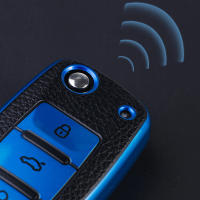 Funda De Llave De Coche TPU Para VW Polo Jetta Tiguan Passat Golf Beetle Scirocco Skoda Octavia Fabia Seat Ibiza Leon Accesorios Automotrices - details 6