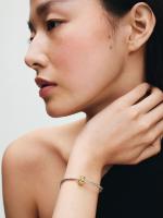 Pandora - Charm de clip with Corazones-Baño de Oro de 14K - details 3