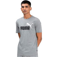 PUMA Camiseta para hombre ESS+2 COL LOGO TEE Gris 684708-04 - details 0