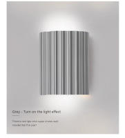 Lámpara De Pared LED Moderna Minimalista En Resina Macaroon Para Entrada Aisles Habitaciones Dormitorios Estudio Iluminación Luminaire Cerámica AC 90-260V 2 Años De Garantía - details 10