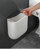 Bandeja De Basura Montada En La Pared Con Tapa 10L Caja De Basura Colgante Para Cocina Y Baño Ecológica De Plástico - details 2