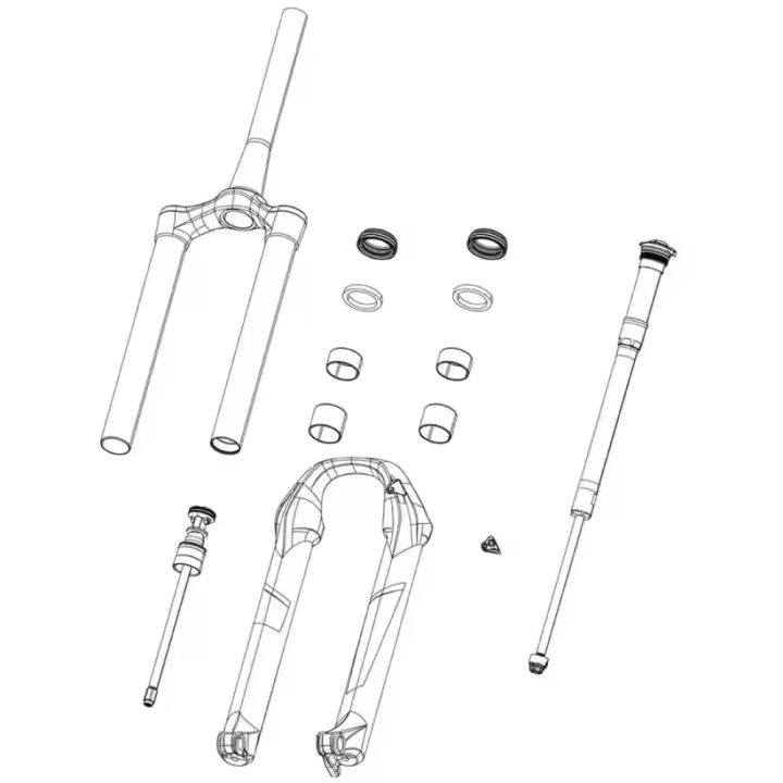 Rockshox Cartucho 190 Mm 27/29 Zeb A1+ Debonair+ - 1