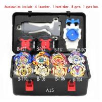 Nuevo Takara Tomy Beyblade Burst Metal Fusion Juego De Lanzador De Metal Y Grips Paquete De Juguetes Para Combate - details 16