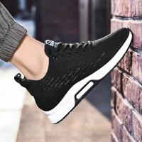 Zapatillas De Casualidad Para Hombre 2024 Talla Grande Con Aumento De Altura 6cm Suela Elevadora Zapatillas Masculinas Con Inserciones Para Mayor Altura - details 17
