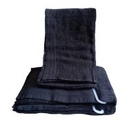Pack Toalla 100% algodón,  Baño 6 piezas 30 por 50 cm aprox, Azul, Negro, Beige, Marrón, - details 0