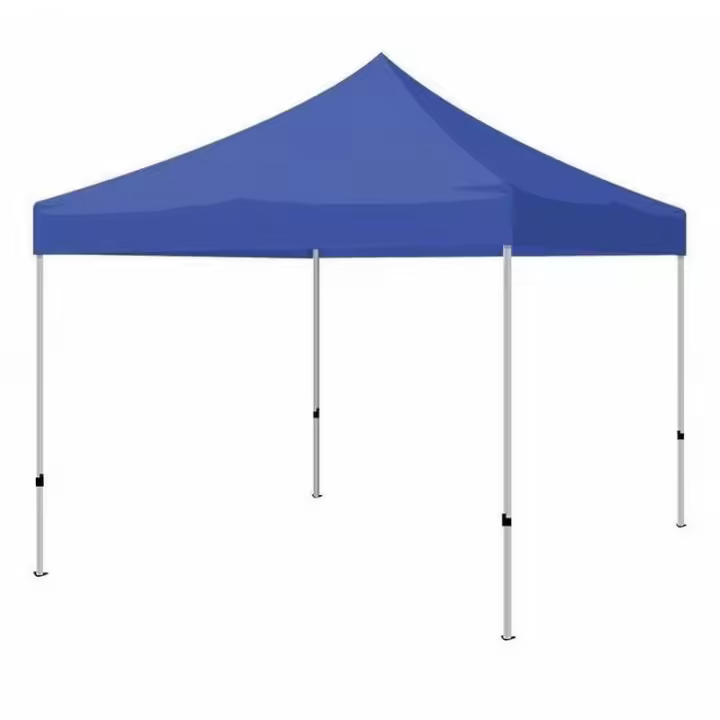 Carpa Plegable DESTELLO S.L. 3x3 M Hierro Azul - Fácil Montaje y Resistente Al Agua - 1