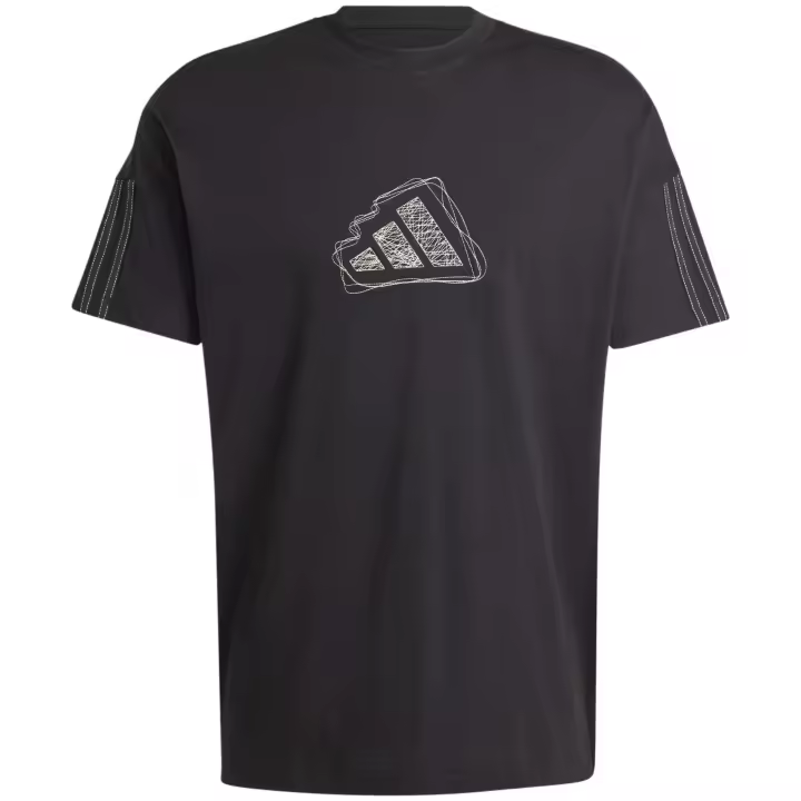 Camiseta de Manga Corta Adidas All Szn para hombre en color negro - 1