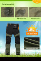 Pantalones De Camuflaje Para Hombre TRVLWEGO Verano Ropa De Viaje Al Aire Libre Trousers De Pesca Trekking Secado Rápido Ciclismo Camping Tejido Elástico - details 1