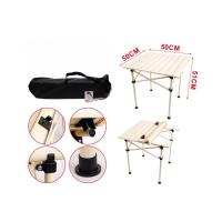 Mesa Plegable Multiuso para Jardín, Picnic, Camping, Pesca y Playa - Fácil de Transportar y Almacenar - Incluye Bolsa de Almacenamiento. - details 0