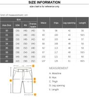Nuevos Shorts Casuales Para Hombre 2024 5 Colores Verdes Beige Negro Azul Marino Estilo Recto Elásticos Moda Verano - details 0