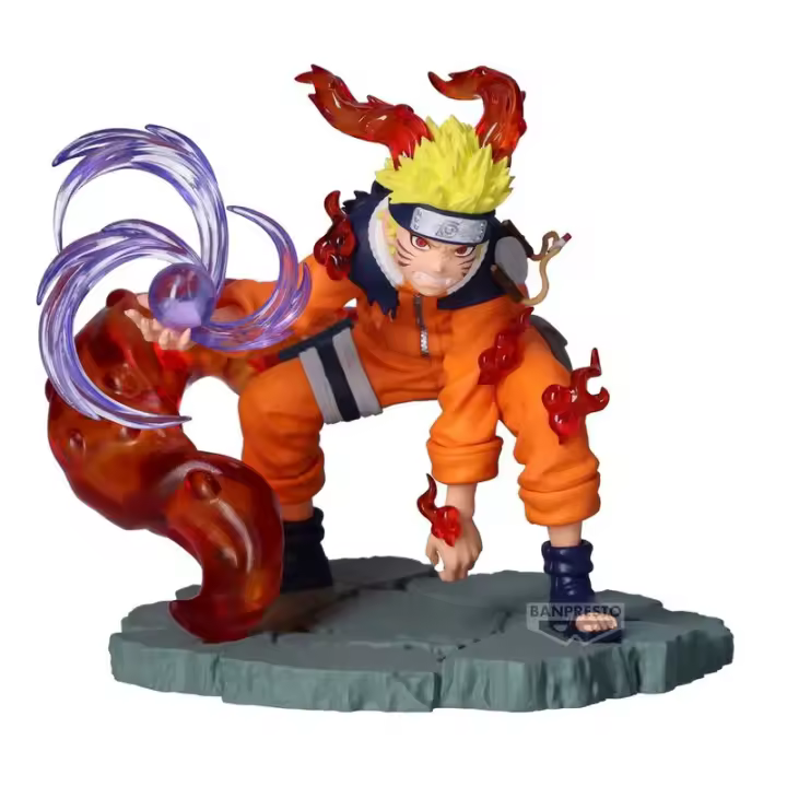 Figura Uzumaki Naruto II Memorable Saga Naruto Shippuden 9cmFigura  Coleccionable - Idea de Regalo- Mercancia Oficial - Juguetes para Niños y Adultos - Movies Fans - Muñeco para Coleccionistas y Exposición - 1
