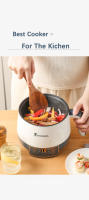 Máquina De Cocinar Arroz Eléctrica Multifuncional Para El Hogar Sopa De Arroz Tostadora Mini Olla De Cocción Eléctrica Antiadherente Para Estudiantes En Dormitorio - details 3