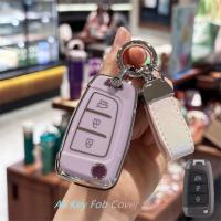 Cubierta De Llave Para Coche Lanyard De Cadena Con Llavero Para Hyundai Elantra Solaris I30 I35 I40 IX35 Sonata Santa Fe Tucson Verna Celesta Accent - details 2