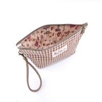 Bagsgarden Neceser pequeño Impermeable de vichy - Bolsa de Viaje de Gran Tamaño para Artículos de Aseo - details 3