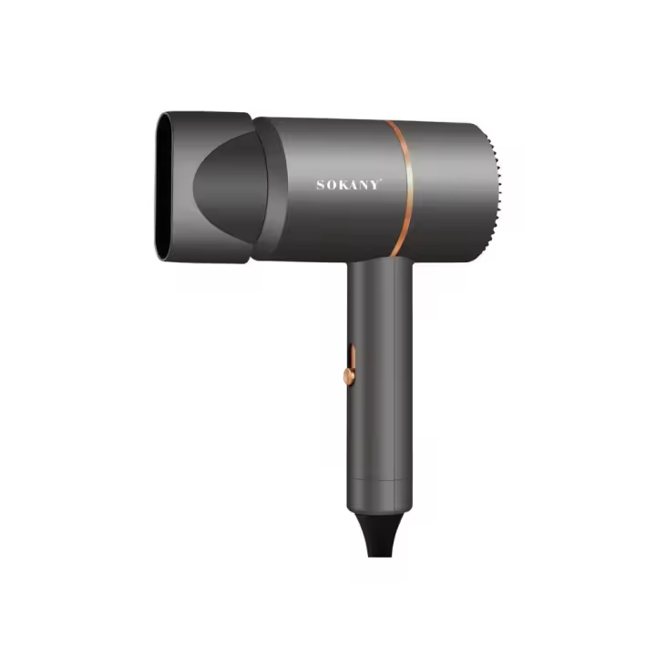 Secador de pelo 1200W, mini secador de pelo para viaje, con viento frio y caliente. Sokany - 1