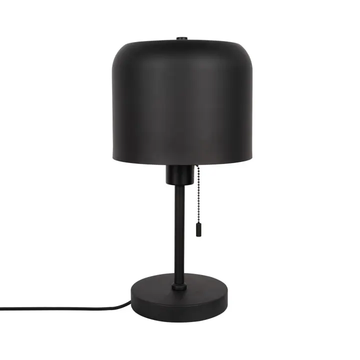 Ledkia Lámpara de Mesa de Metal Bedourie Negro - 1
