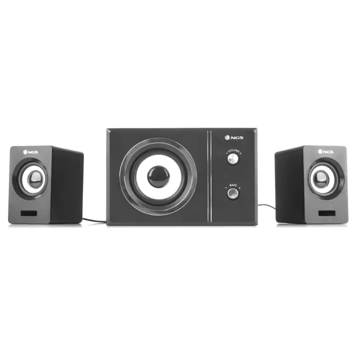 Altavoces 2.1 Sugar | Sistema de Sonido NGS con Subwoofer USB - 1