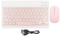 Teclado inalámbrico Universal con Bluetooth, Ratón para iPad, tabletas, portátiles, teléfonos inteligentes con Cable USB - details 0