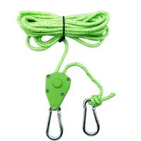6pcs Cuerda Reflectante De 2/4/5m 4mm Con Fijador Ratcheteado Pulley Tensioner Gancho Para Tienda De Campaña Y Toldo - details 3