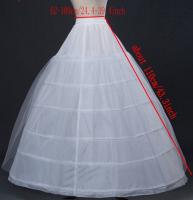Petticoat Crinolina Vintage Slip Hoop Skirt Underskirt Para Traje De Boda Vestido Many Estilos De Poliéster Técnica Crocheted - details 33