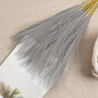 5/10Pcs Pampas Artificial Flor Para Decoración De Hogar Boda Y Jardín Arreglo Floral Falso Planta En Vaso Guirnalda Exterior - details 15