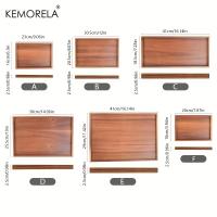 1PCS Cajita De Almacenamiento Rectangular De Madera Retro Para Comida Y Té En Hotel Servicio De Mesa Ecológico Japones Estilo - details 3