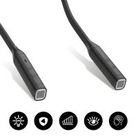 Luz De Lectura Recargable Para El Cuello Con 3 Niveles De Brillo Ajustable Luz De Escritorio Amigable Con Los Ojos Luz De Libro Sin Dimensión Estepada - details 14