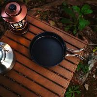 Nuevo Set De 4 Piezas De Olla De Acero Inoxidable Para Exteriores Conjunto De Cocina Familiar Portátil Para Picnic Y Camping Con Sopa Frito Al Vapor - details 2