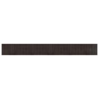 vidaXL Alfombra rectangular bambú 60x500 cm Color Negro,  Natural,  Marrón y mas Alfombras de área  Alfombra de Piso para Sala de Estar Dormitorio Habitación Salón - details 1