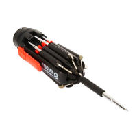 Juego De Destornilladores Portátil 8 En 1 Con 6 Luces LED Cruzadas Y Phillips Herramientas Profesionales Para Reparación DIY - details 11