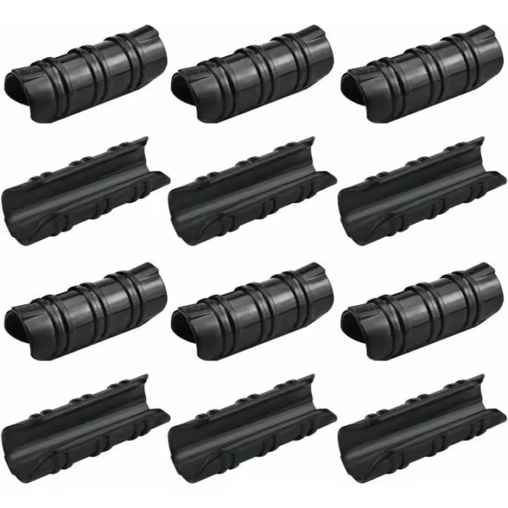 100 piezas de clips para invernadero de 25 mm, clips para invernadero de jardín, resistentes a altas temperaturas, fijación de lona para invernadero, duraderos y fáciles de usar - 1