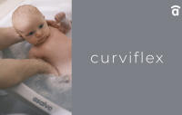 Asalvo Bañera Plegable para Bebés Curviflex - Diseño compacto válido desde recién nacido hasta 36 meses - Segura y adaptable - Fácil de guardar y transportar - details 0