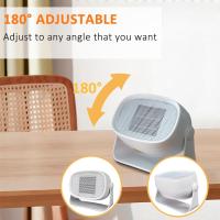 Calentador eléctrico para interiores de 500 W, mini calentador de espacio portátil con calefacción instantánea y protección - details 2