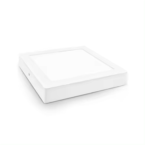 Downlight led superficie cuadrado blanco matel 18w 4200K - 1